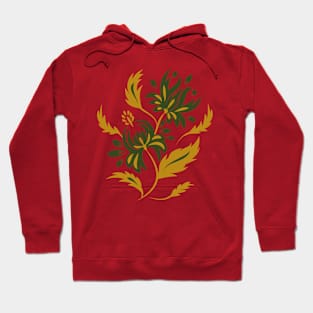 Folk flowers Hoodie